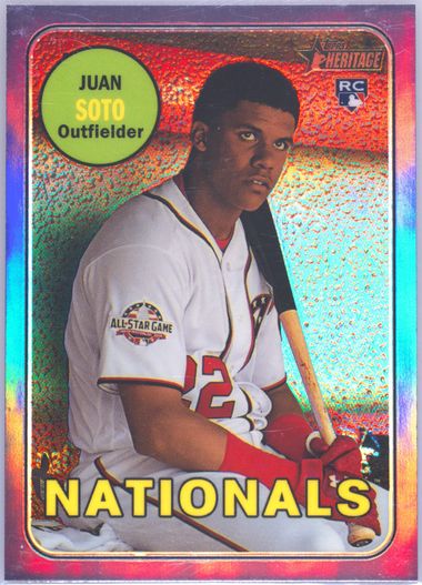 Auction Prices Realized Baseball Cards 2018 TOPPS HERITAGE