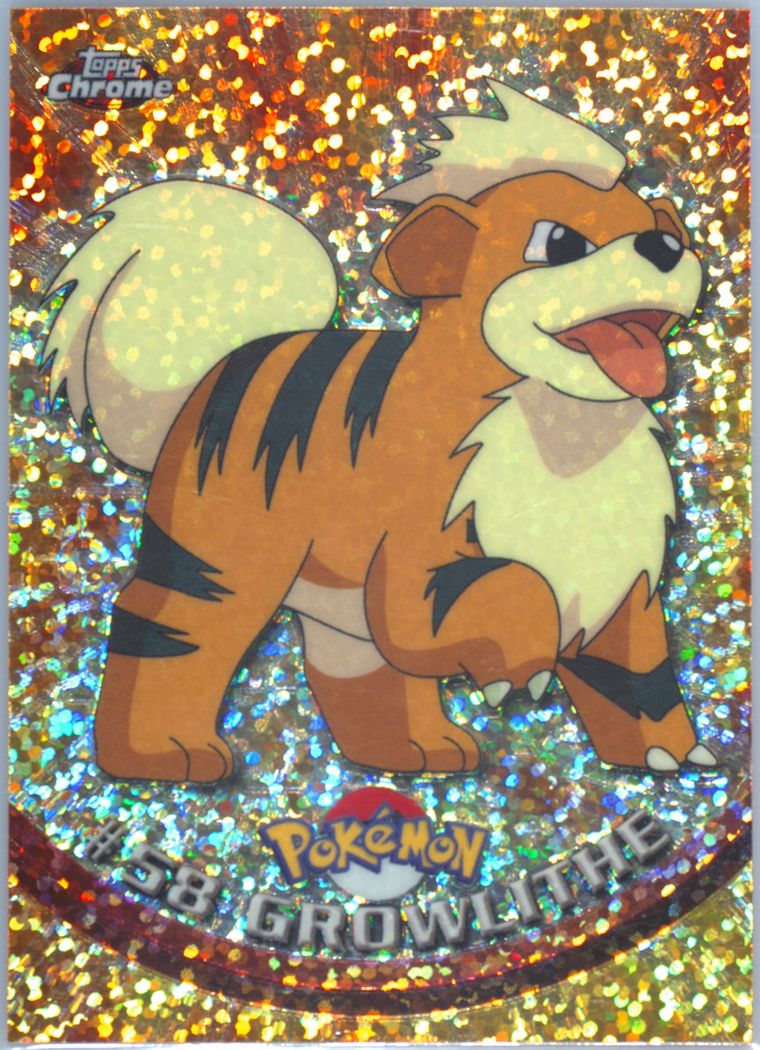 Growlithe (Topps Chrome Pokemon T V)