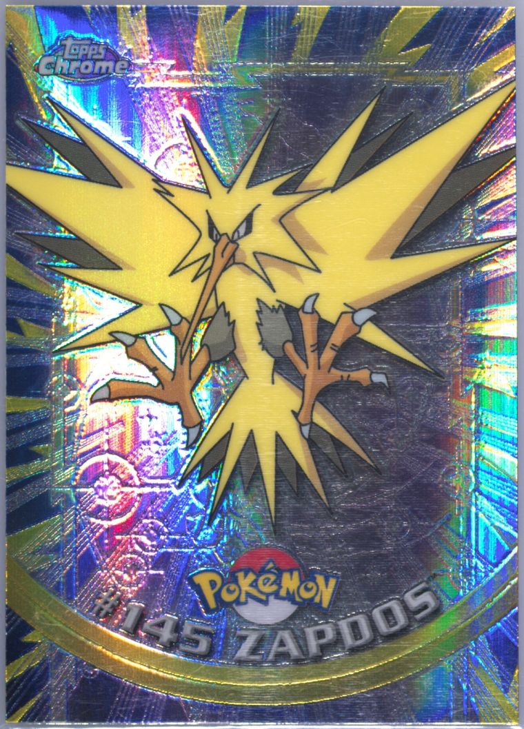 Zapdos (Topps Chrome Pokemon T V)