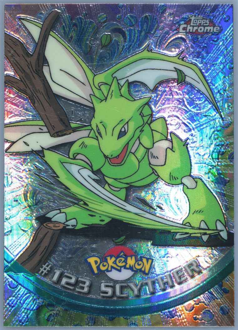 Scyther (Topps Chrome Pokemon T V)