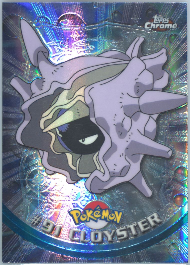 Cloyster (Topps Chrome Pokemon T V)