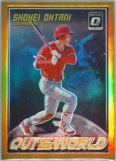 2018 Donruss Baseball Out Of hot This World Shohei Ohtani