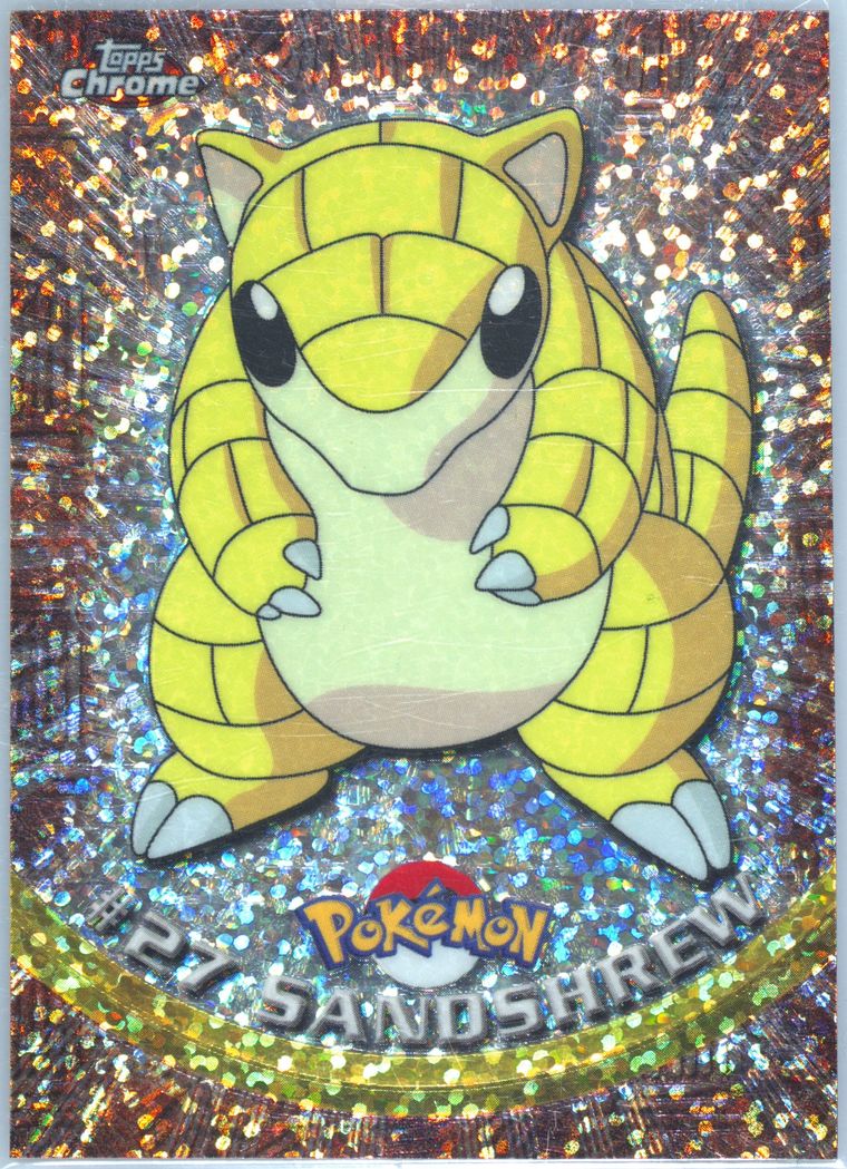 Sandshrew (Topps Chrome Pokemon T V)