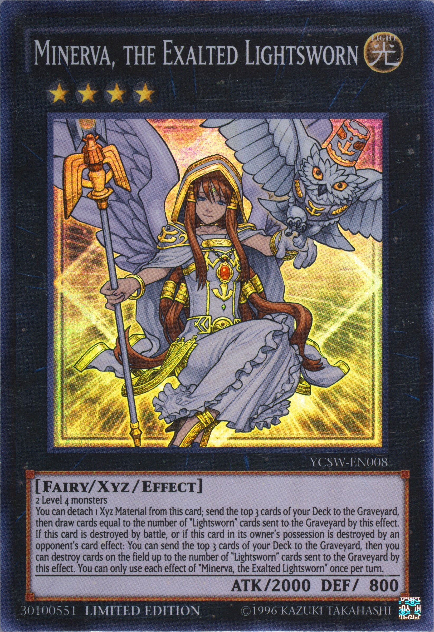 yugioh new lightsworn cards Minerva, the Exalted Lightsworn (Silver) [BLC1-EN013] Ultra Rare