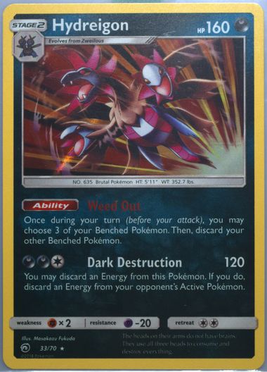 Auction Prices Realized Tcg Cards 2018 POKEMON SUN & MOON DRAGON MAJESTY Hydreigon-Holo Auction Prices Realized Tcg Cards 2018 POKEMON SUN & MOON DRAGON MAJESTY Hydreigon-Holo