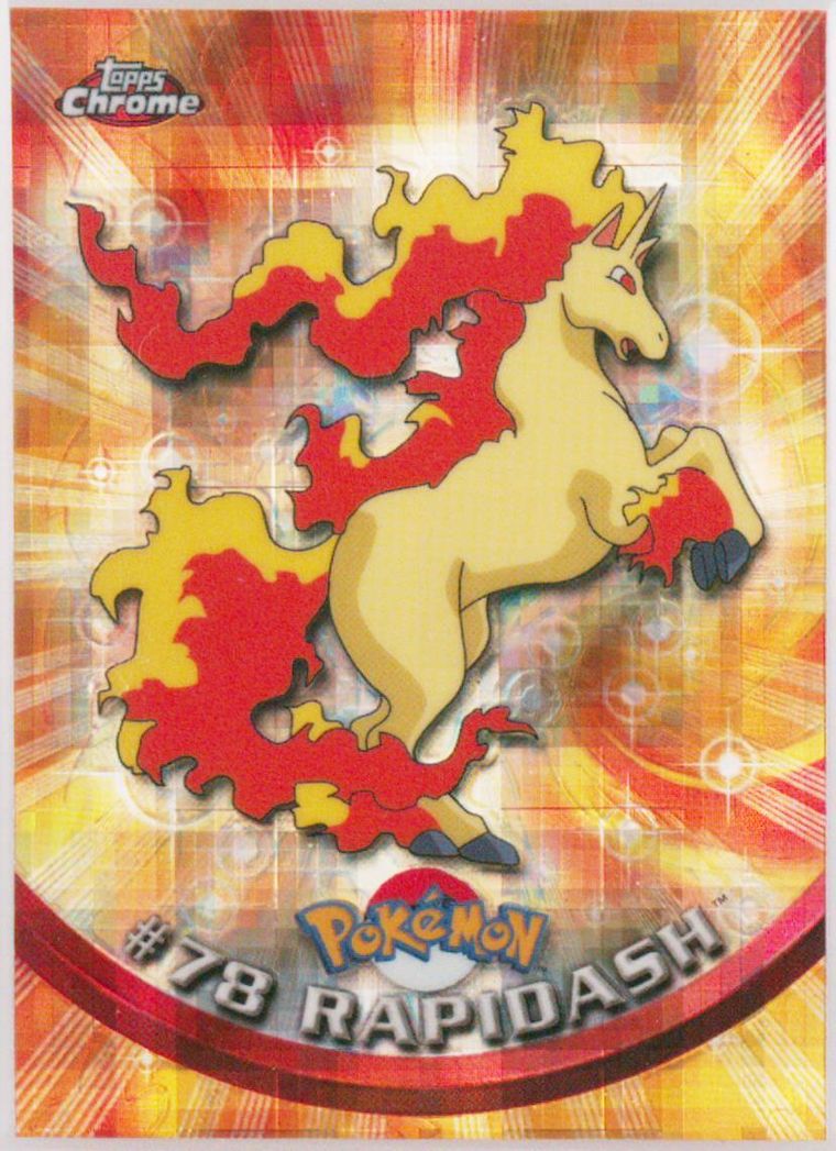 Rapidash (Topps Chrome Pokemon T V)