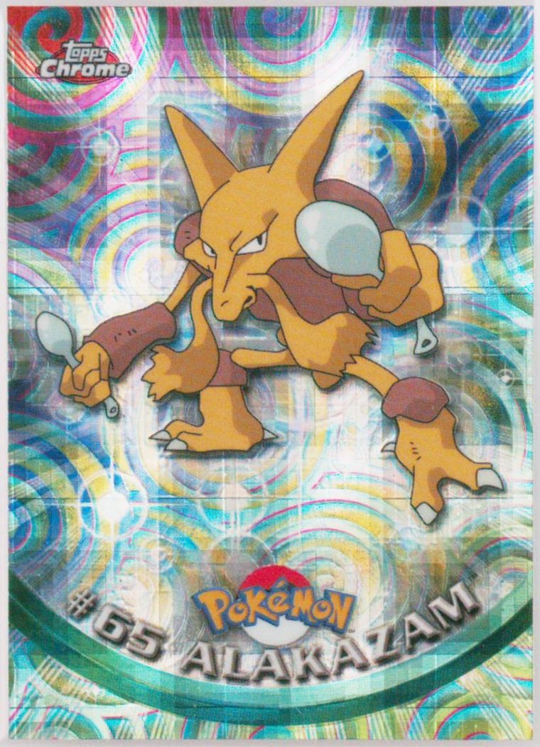 Alakazam (Topps Chrome Pokemon T V)