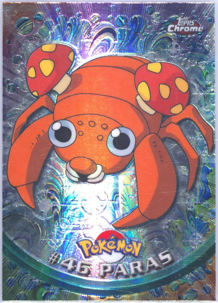 Paras (Topps Chrome Pokemon T V)