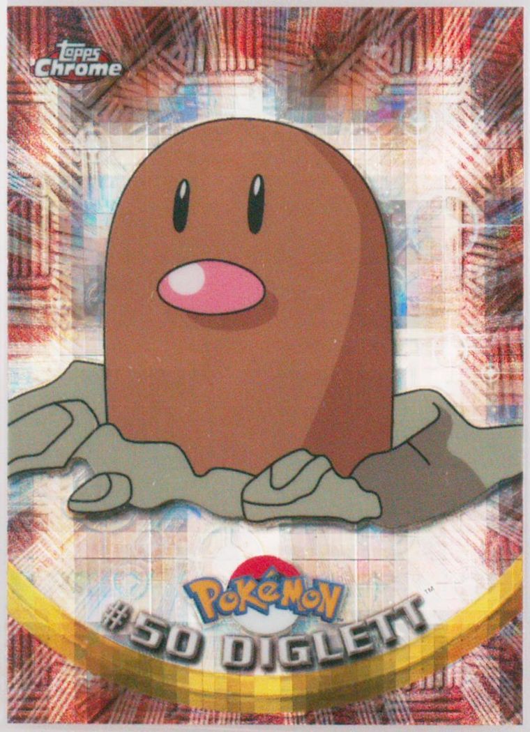 Diglett (Topps Chrome Pokemon T V)