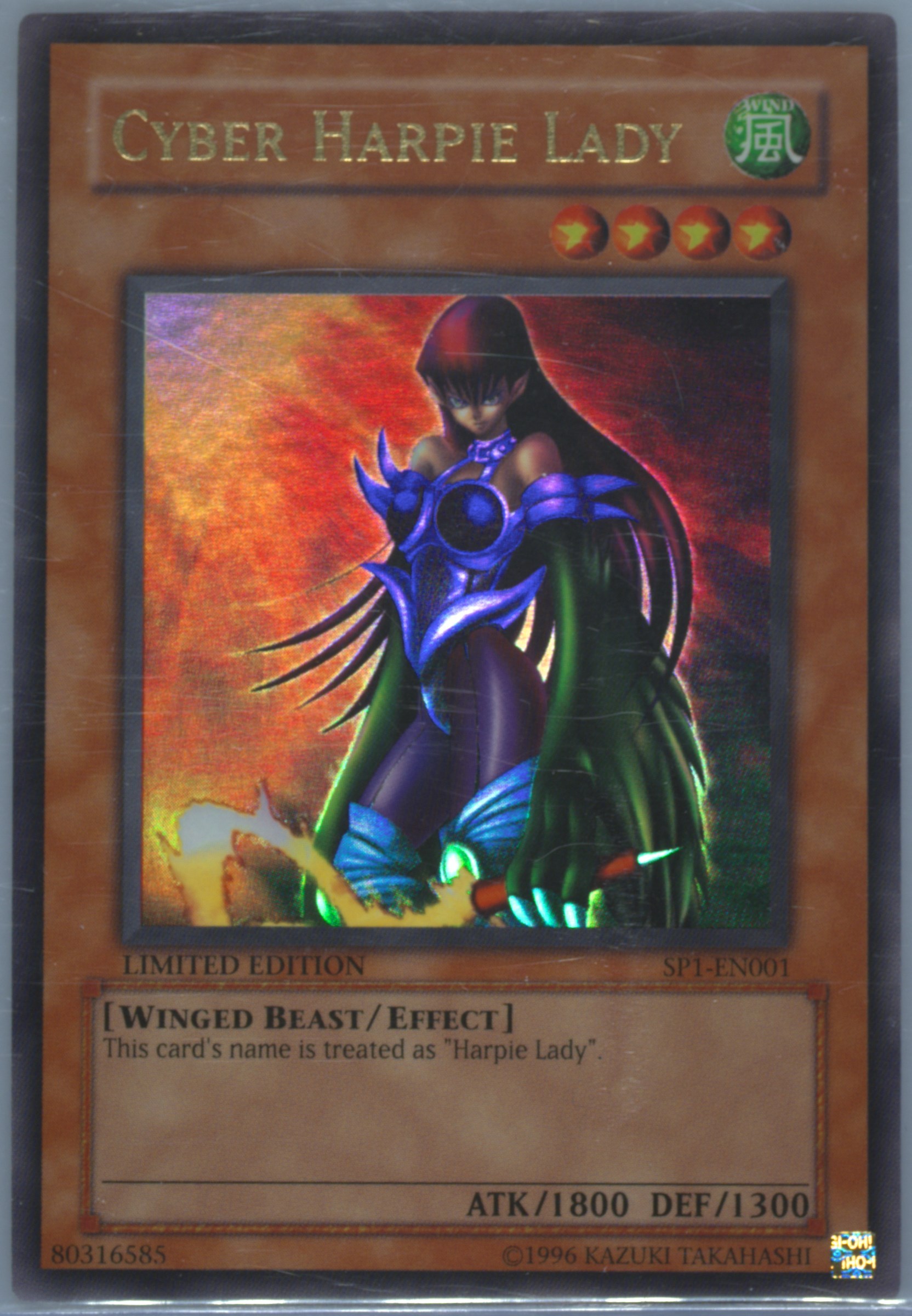 harpie lady yugioh card Yu-Gi-Oh Retro Pack 1 - Cyber Harpie Lady - RP01-EN096*U main image 0