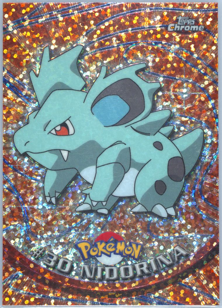 Nidorina (Topps Chrome Pokemon T V)