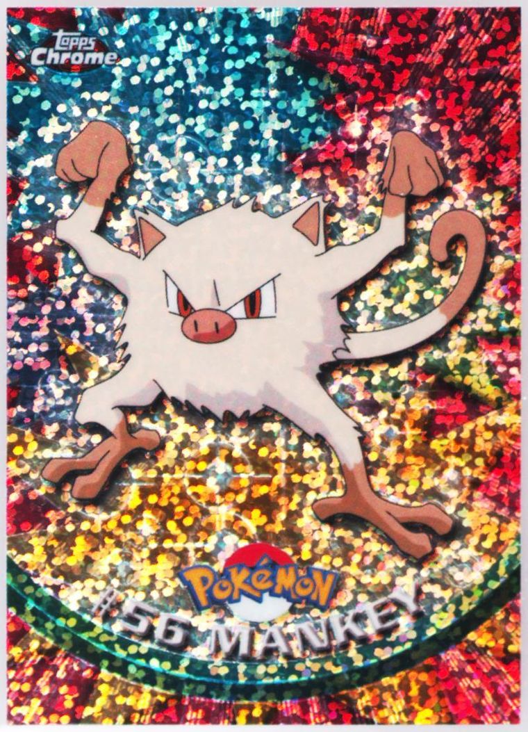 Mankey (Topps Chrome Pokemon T V)