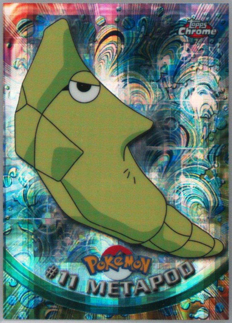 Metapod (Topps Chrome Pokemon T V)