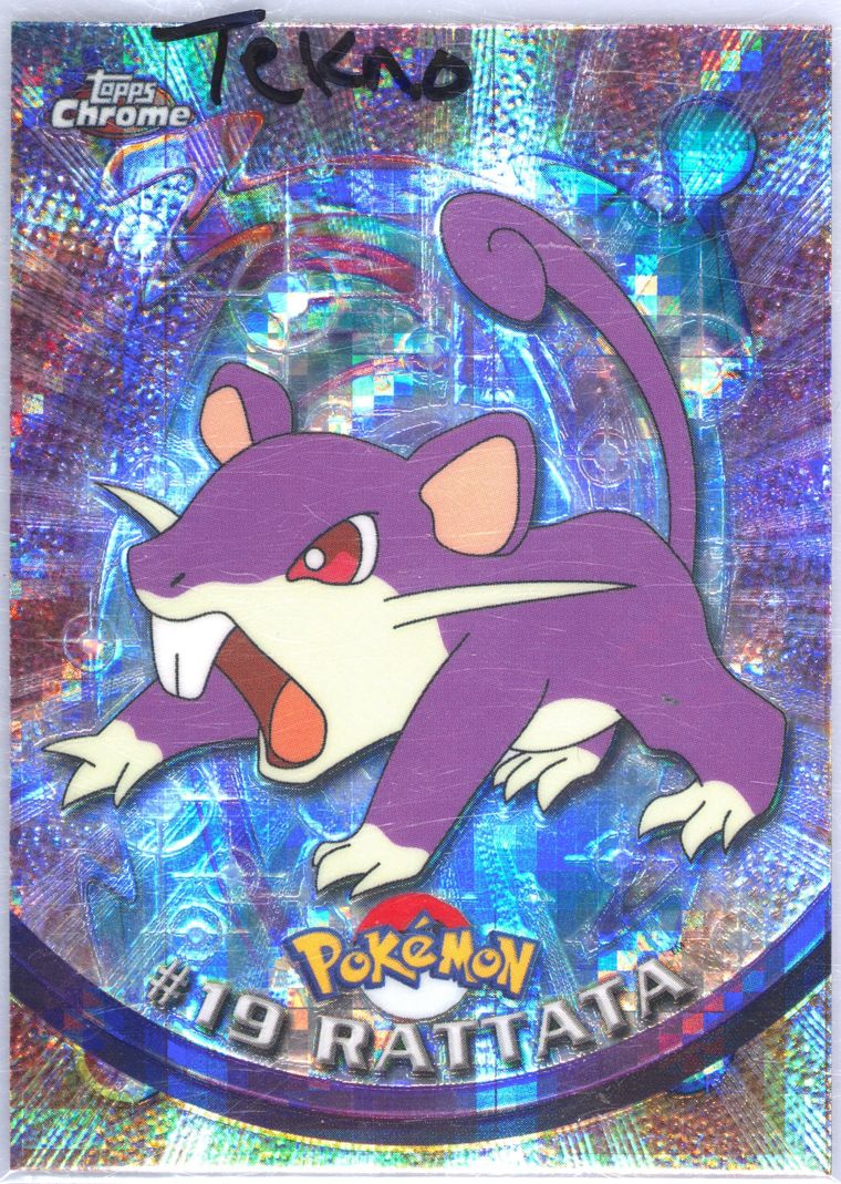 Rattata (Topps Chrome Pokemon T V)