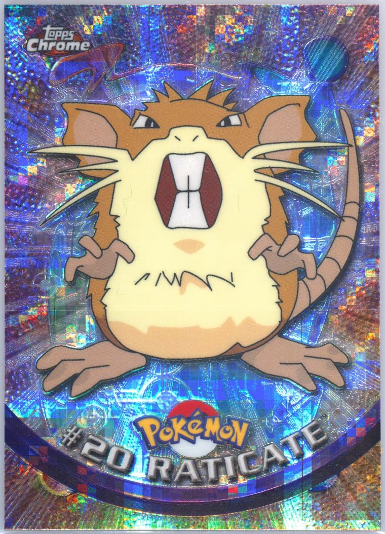 Raticate (Topps Chrome Pokemon T V)