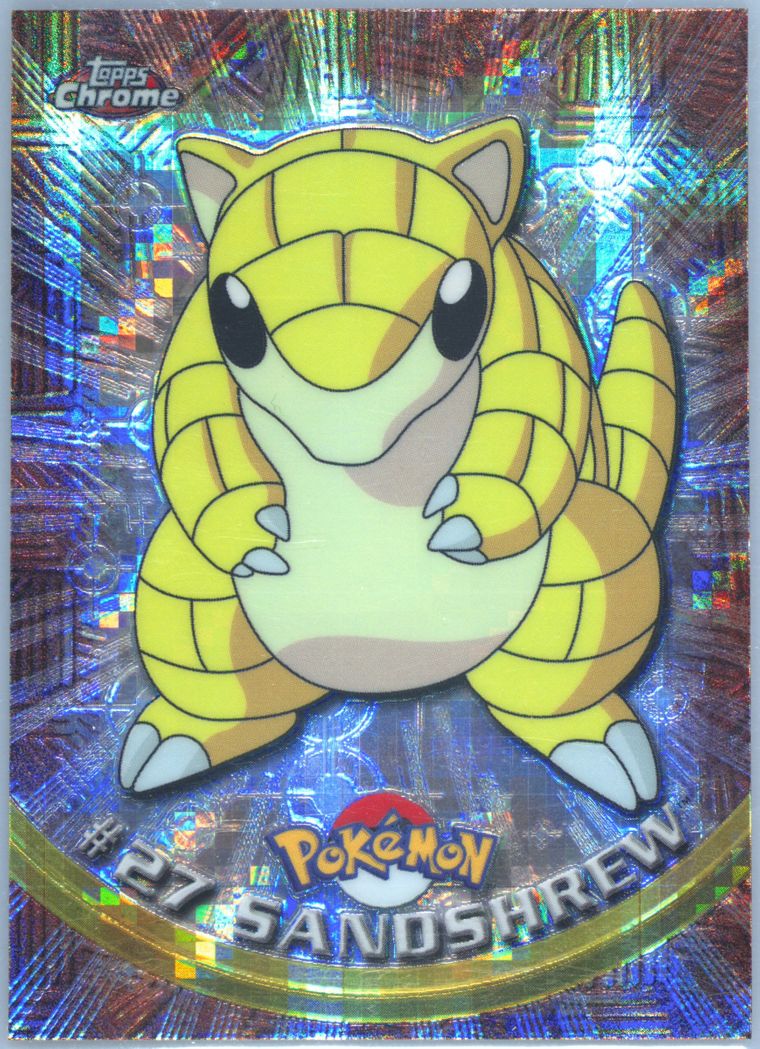 Sandshrew (Topps Chrome Pokemon T V)