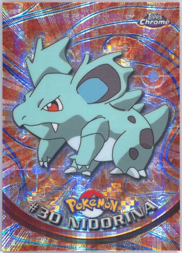 Nidorina (Topps Chrome Pokemon T V)