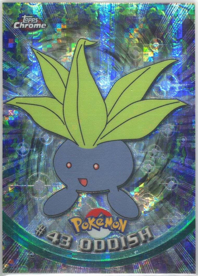 Oddish (Topps Chrome Pokemon T V)