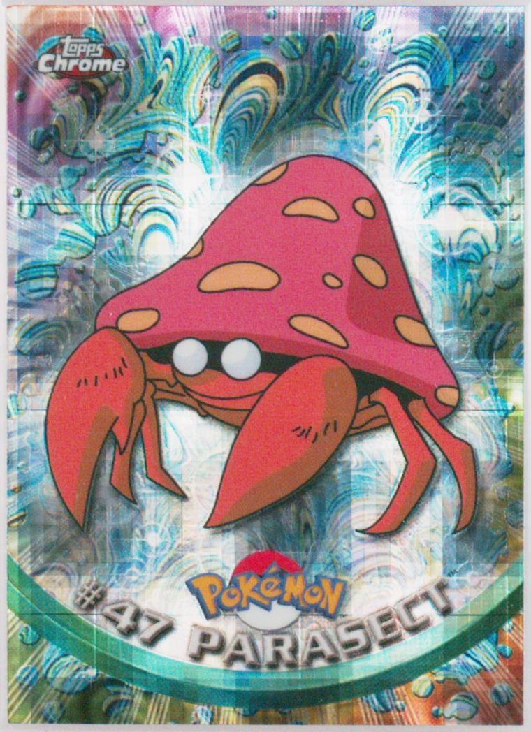 Parasect (Topps Chrome Pokemon T V)