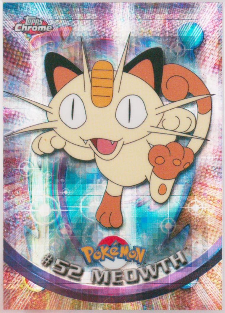 Meowth (Topps Chrome Pokemon T V)