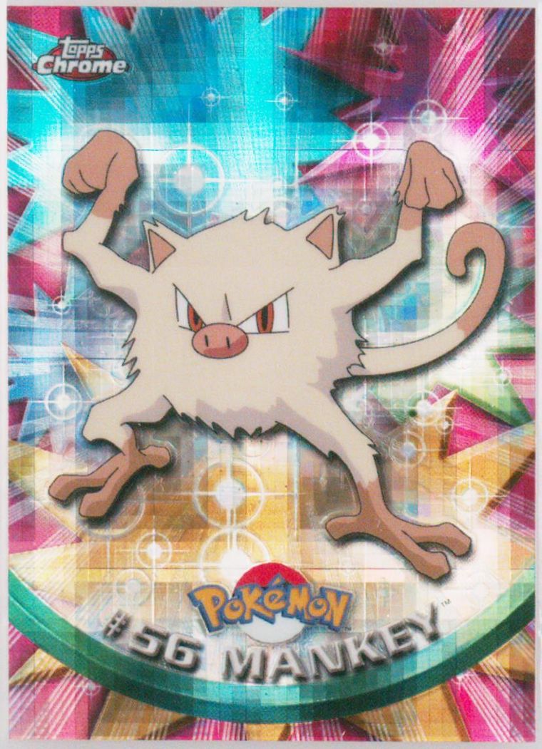 Mankey (Topps Chrome Pokemon T V)