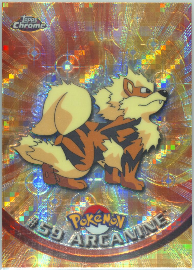 Arcanine (Topps Chrome Pokemon T V)