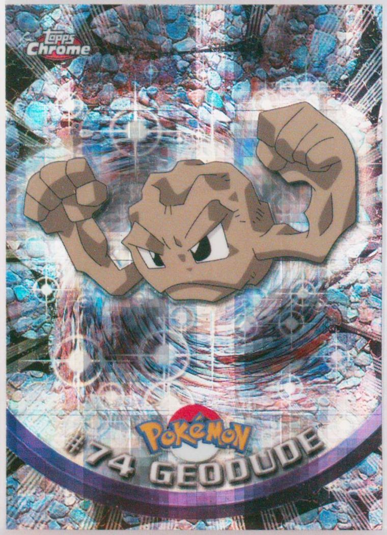 Geodude (Topps Chrome Pokemon T V)