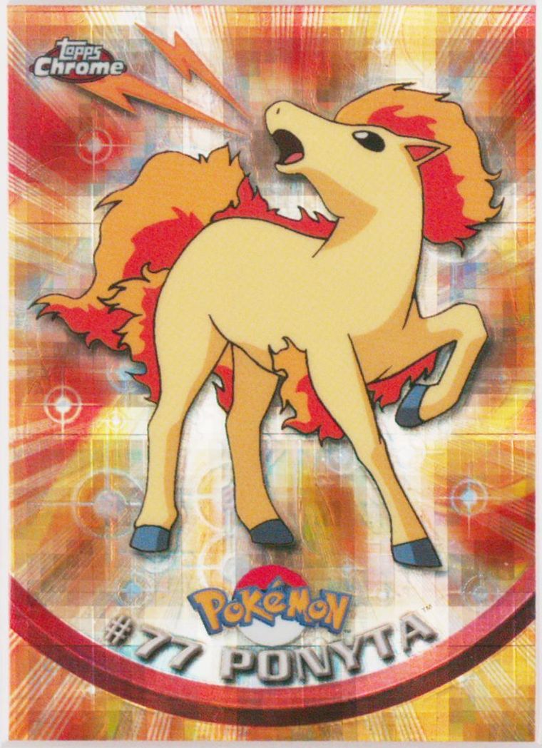 Ponyta (Topps Chrome Pokemon T V)