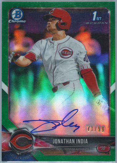 PSA 10 JONATHAN INDIA 2018 Bowman Chrome Draft ASIA MOJO