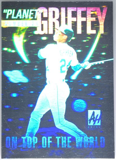 ken griffey jr holographic card Amazon.com: 1994 Collector's ChoiceBaseball Home Run All-Stars #HA2 Ken  Griffey Jr. Hologram : Collectibles & Fine Art