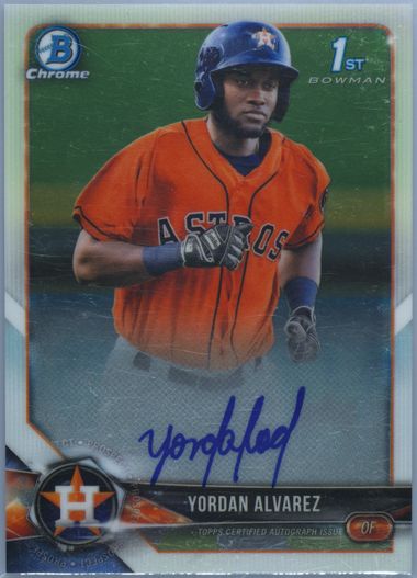 Yordan Alvarez online bowman auto