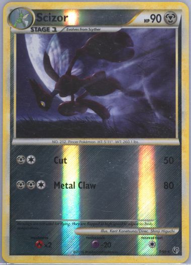 Auction Prices Realized Tcg Cards 2010 POKEMON HEARTGOLD & SOULSILVER UNDAUNTED Scizor-Reverse Foil Auction Prices Realized Tcg Cards 2010 POKEMON HEARTGOLD & SOULSILVER UNDAUNTED Scizor-Reverse Foil