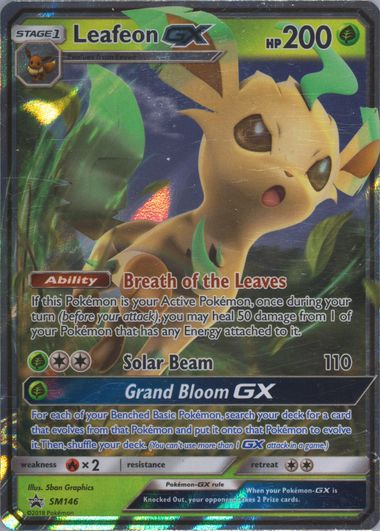 PSA 10 2018 Leafeon GX 268/SM-P Champions League 2019