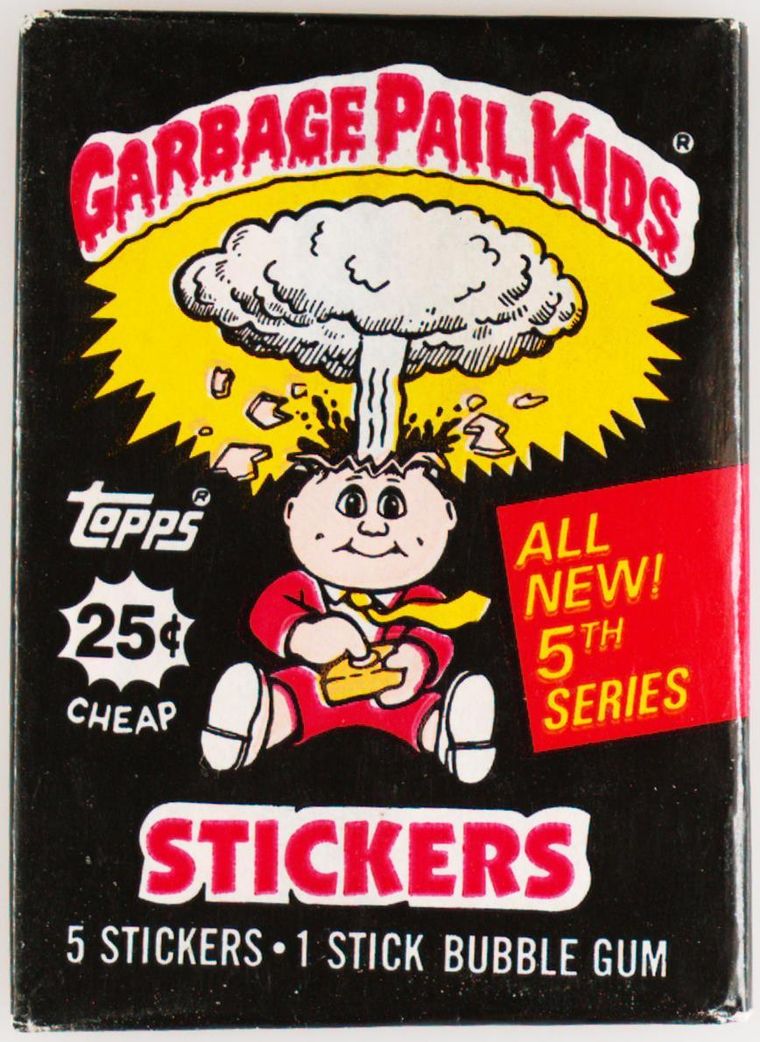 Garbage Pail Kids 5th Series-Red Banner
