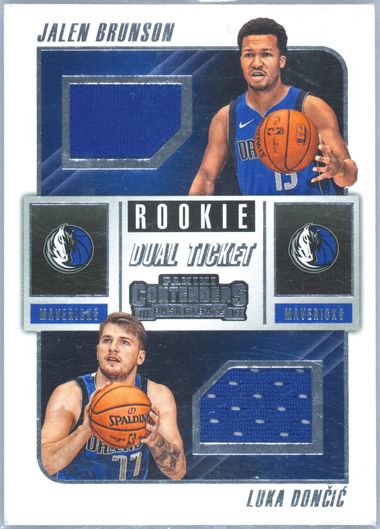Luka Doncic 2023 Contenders #1 Crown Jewels /(SSP) Price