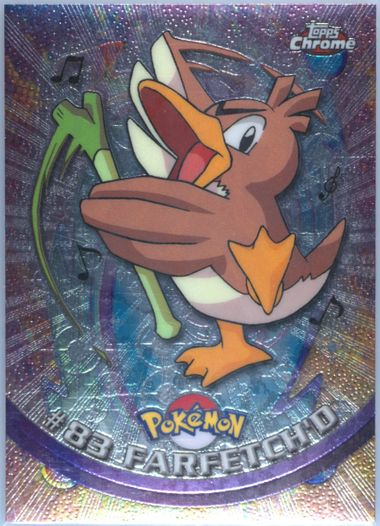 Auction Prices Realized Tcg Cards 2000 TOPPS CHROME POKEMON T.V.