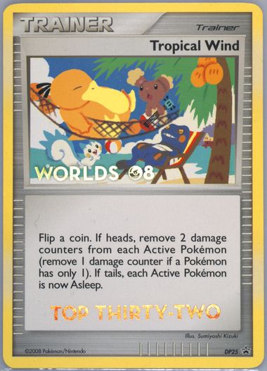 トロピカルウインド WORLDS 2008 プロモ - PSA NM-MT8 Auction Prices Realized Tcg Cards 2008 POKEMON DIAMOND