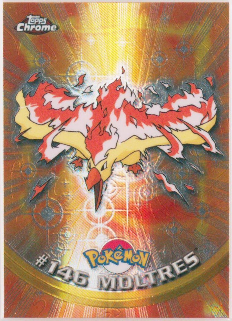 Moltres (Topps Chrome Pokemon T V)