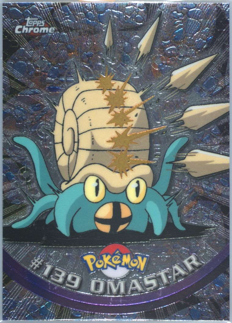 Omastar (Topps Chrome Pokemon T V)