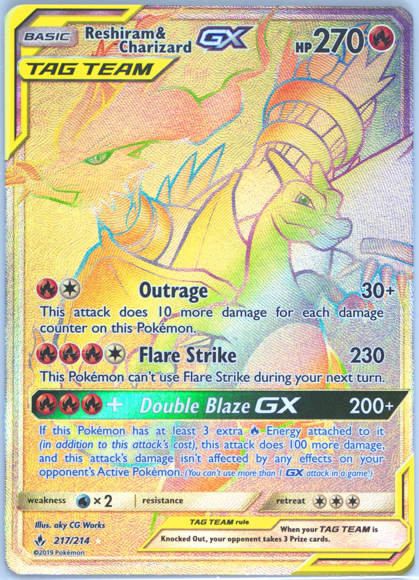 pokemon tcg card draw 2019 Sun And Moon Team Up #184 Pikachu And Zekrom Rainbow – CS Trading Cards main image 1