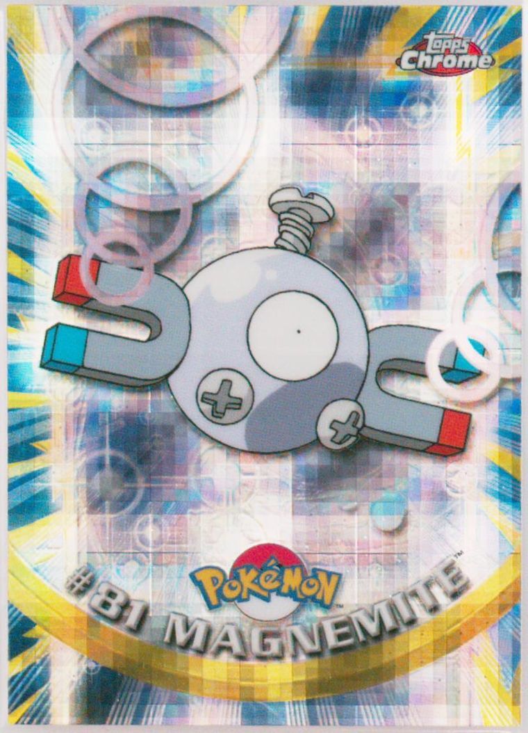 Magnemite (Topps Chrome Pokemon T V)