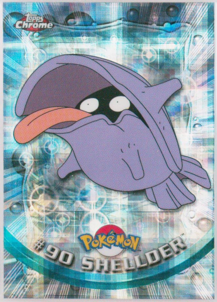 Shellder (Topps Chrome Pokemon T V)