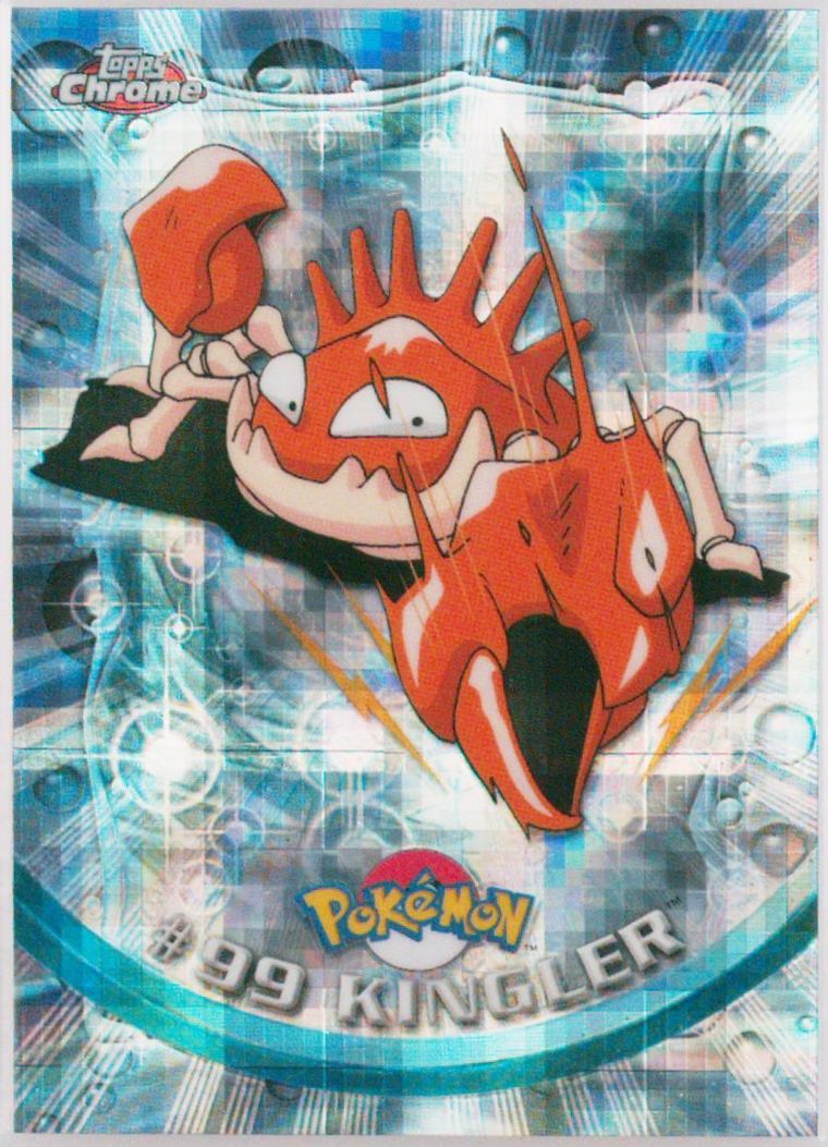 Kingler (Topps Chrome Pokemon T V)