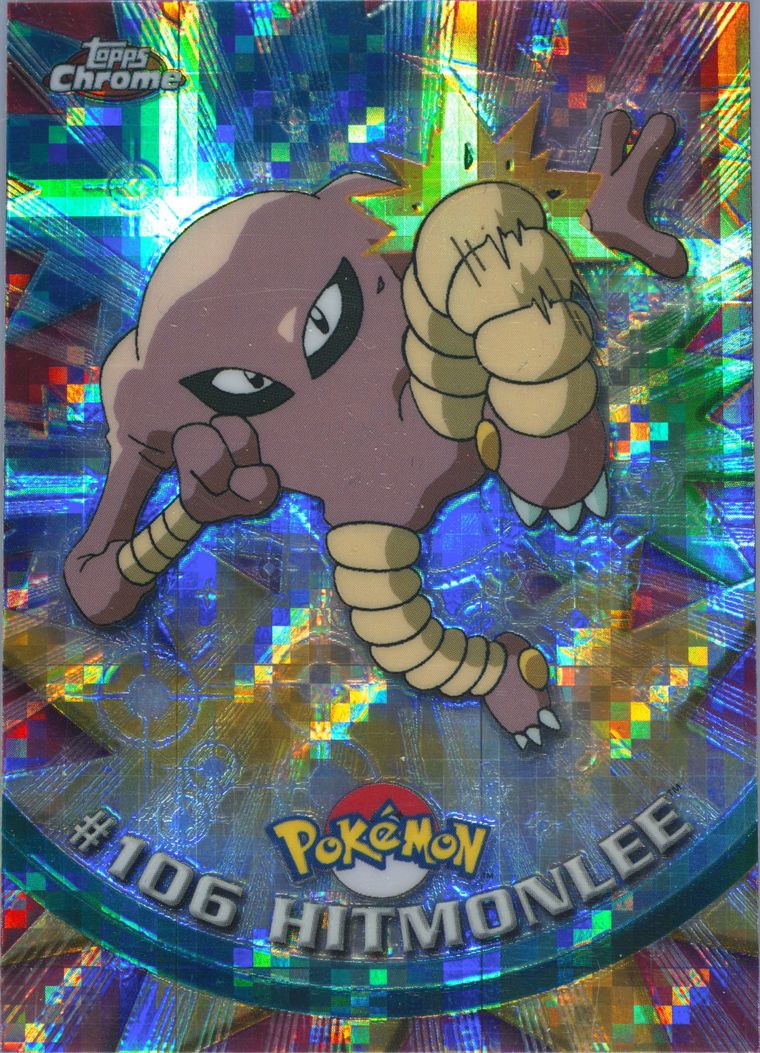 Hitmonlee (Topps Chrome Pokemon T V)