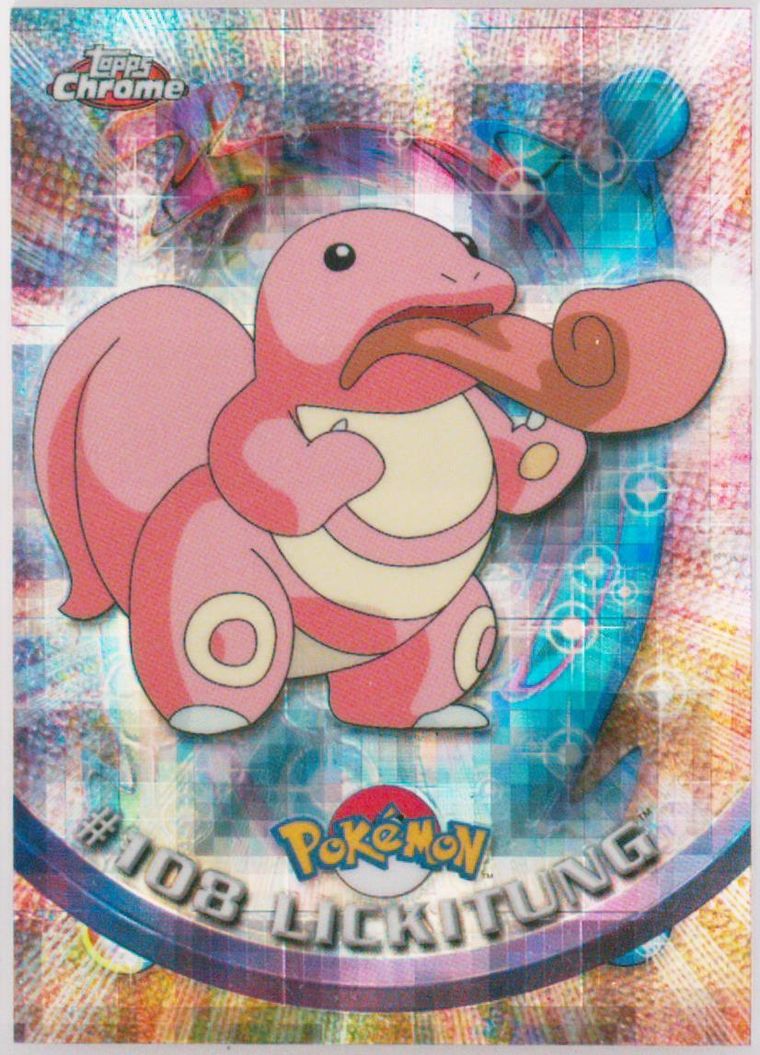 Lickitung (Topps Chrome Pokemon T V)
