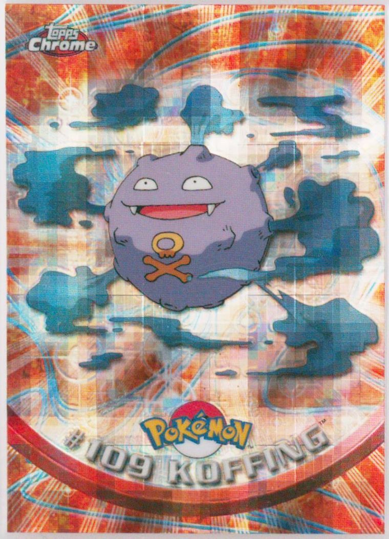 Koffing (Topps Chrome Pokemon T V)