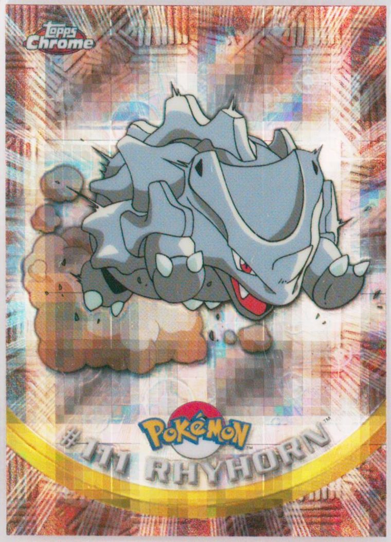 Rhyhorn (Topps Chrome Pokemon T V)