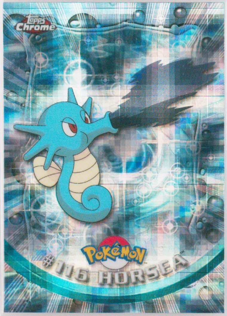 Horsea (Topps Chrome Pokemon T V)