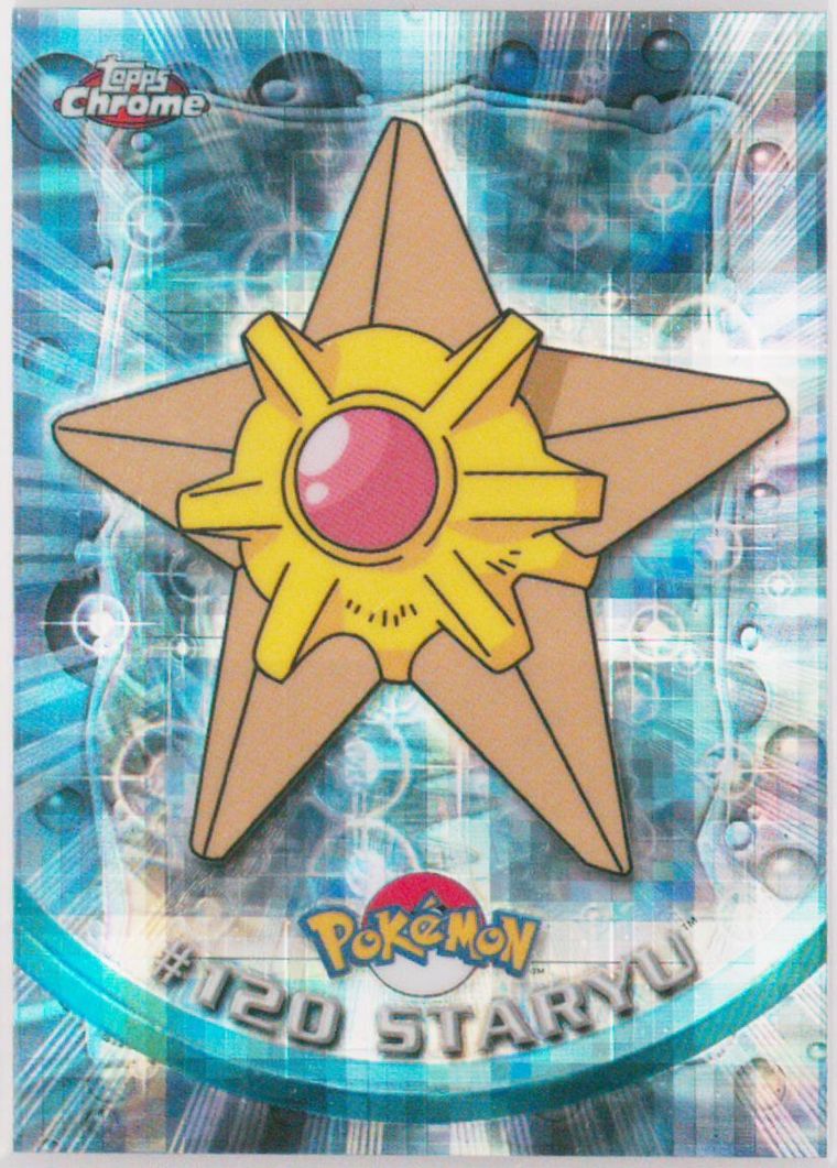 Staryu (Topps Chrome Pokemon T V)