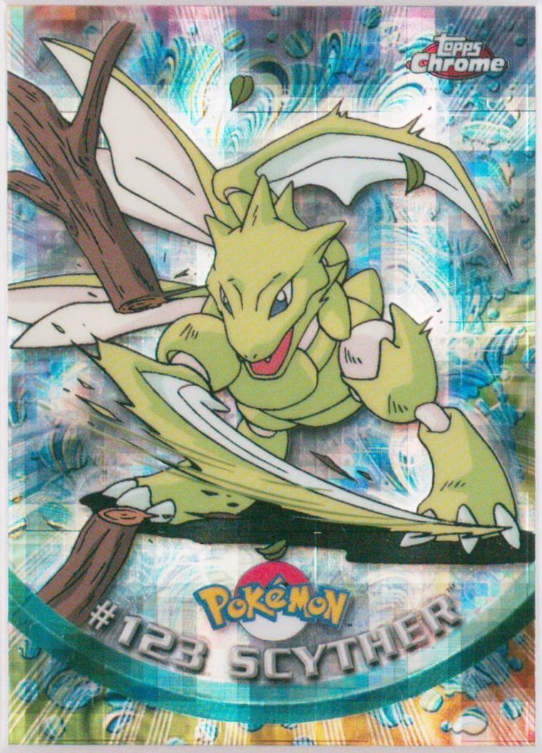Scyther (Topps Chrome Pokemon T V)
